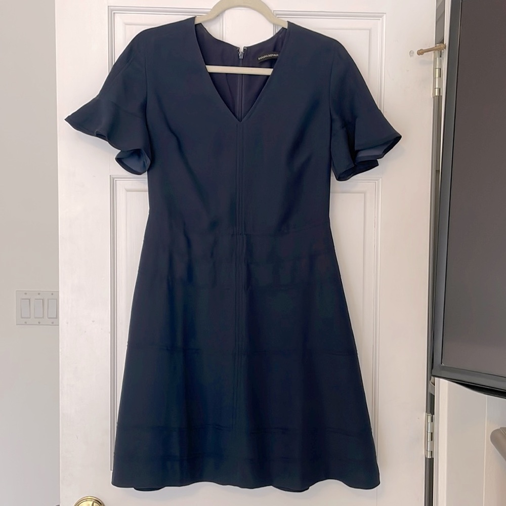 Banana Republic navy dress